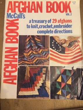 McCall’s Afghan Book Vol.2 – Multicolor Crochet & Knit Patterns